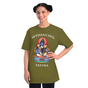 SkyDancing Large Logo Organic Unisex Classic T-Shirt (Dark Colors)
