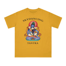 Load image into Gallery viewer, SkyDancing Tantra Large Logo Organic Unisex Classic T-Shirt (Light Colors)