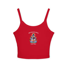 Load image into Gallery viewer, SkyDancing Logo Women&#39;s Spaghetti Strap Tank Top (Red)