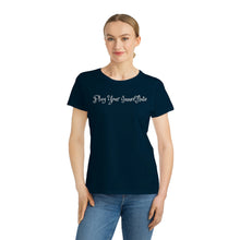 Load image into Gallery viewer, PLAY YOUR INNER FLUTE--Organic Women&#39;s Lover T-Shirt (Dark Colors)