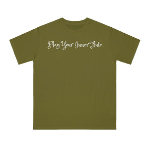 PLAY YOUR INNER FLUTE--Organic Unisex Classic T-Shirt (Dark Colors)