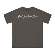 Load image into Gallery viewer, PLAY YOUR INNER FLUTE--Organic Unisex Classic T-Shirt (Dark Colors)