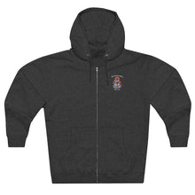 Load image into Gallery viewer, Unisex Premium Full Zippered Hoodie (Small Logo)