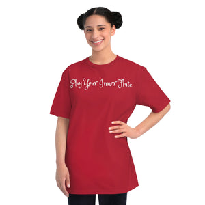 PLAY YOUR INNER FLUTE--Organic Unisex Classic T-Shirt (Dark Colors)