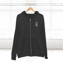 Load image into Gallery viewer, Unisex Premium Full Zippered Hoodie (Small Logo)