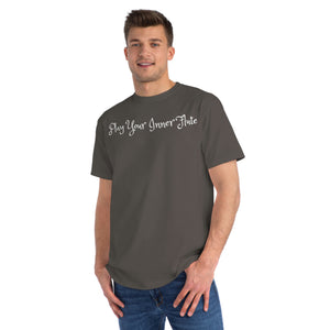 PLAY YOUR INNER FLUTE--Organic Unisex Classic T-Shirt (Dark Colors)