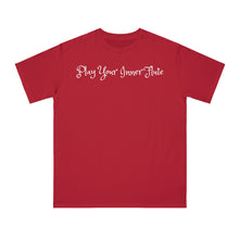 Load image into Gallery viewer, PLAY YOUR INNER FLUTE--Organic Unisex Classic T-Shirt (Dark Colors)